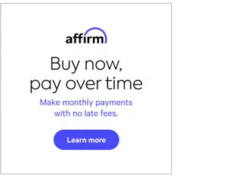 Affirm Finance | Hellbent Service & Repair