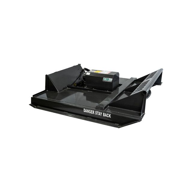 Black brush cutter attachment with