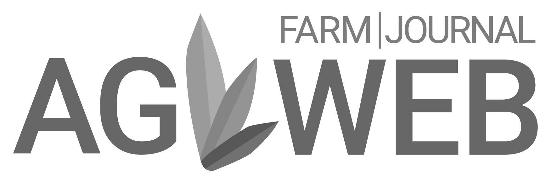 AG WEB logo with FARM | JOURNAL text. Features a stylized leaf design.