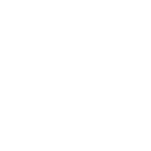 White paw print logo