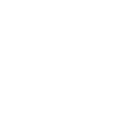 White graphic of an award medal and ribbon with dog paw print in center