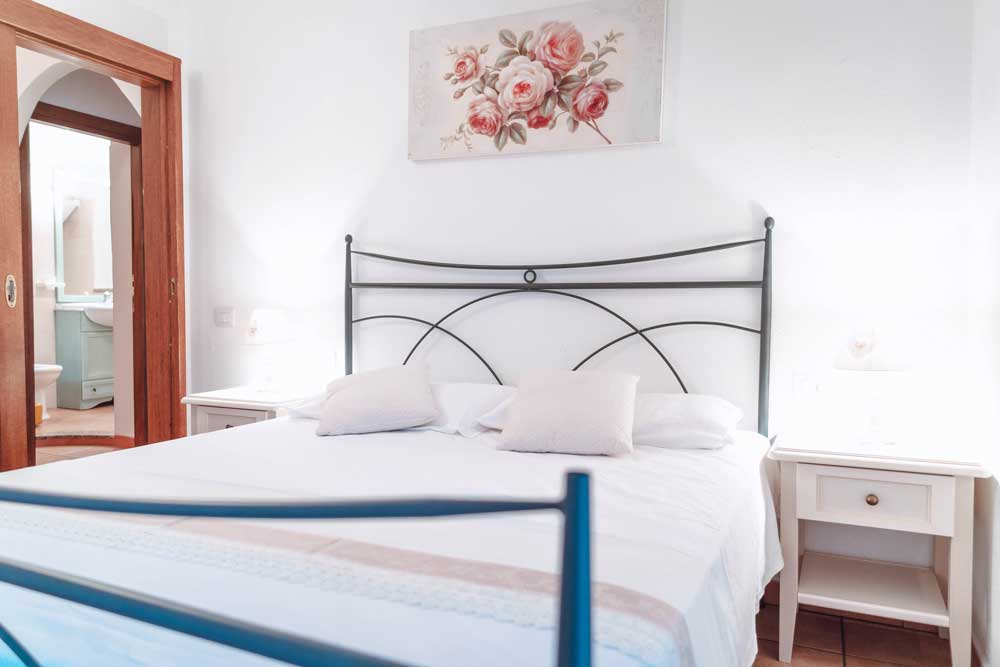 letto matrimoniale di casa angelina