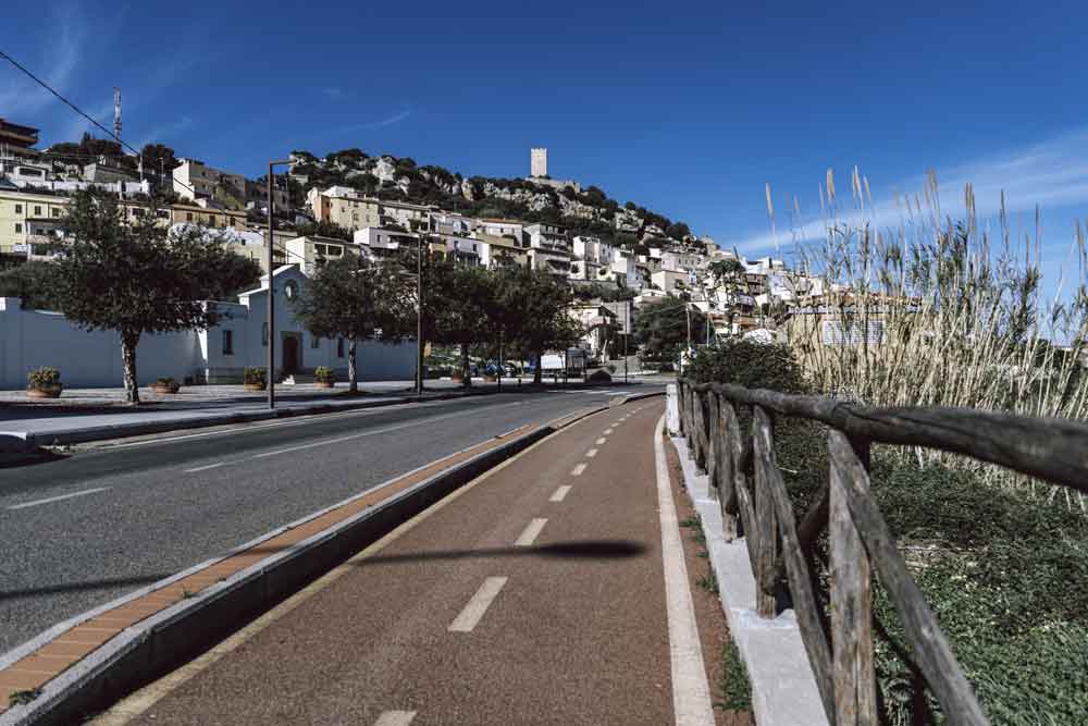 bike path near the house
