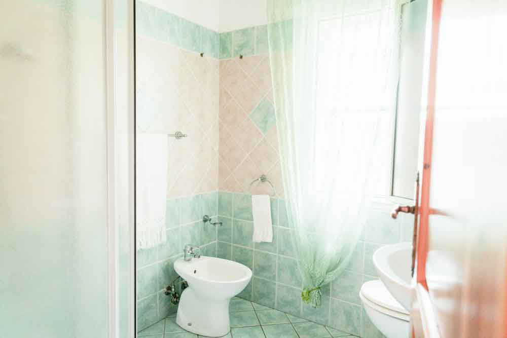 bagno all'interno della casa