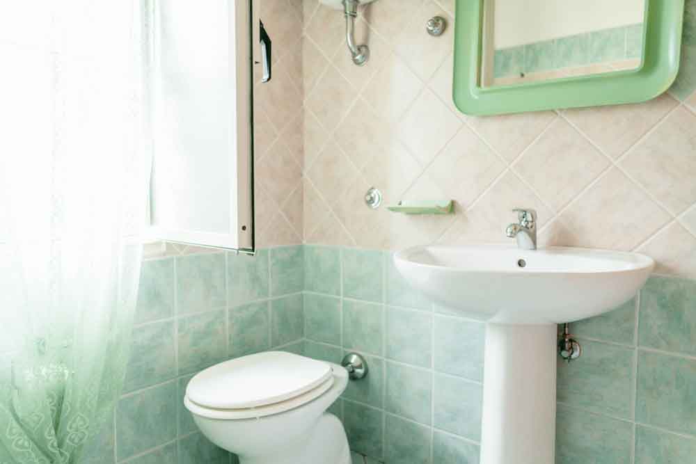 interni del bagno di Casa Santu Juanne