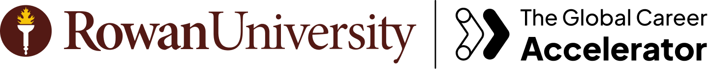 Rowan University logo next to 