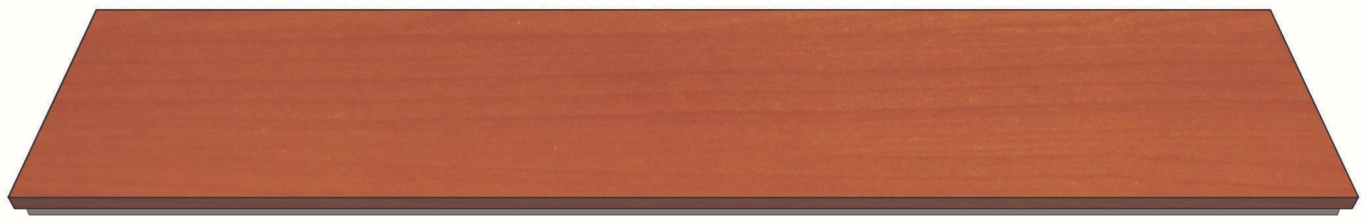 A close up of a red tile on a white background.