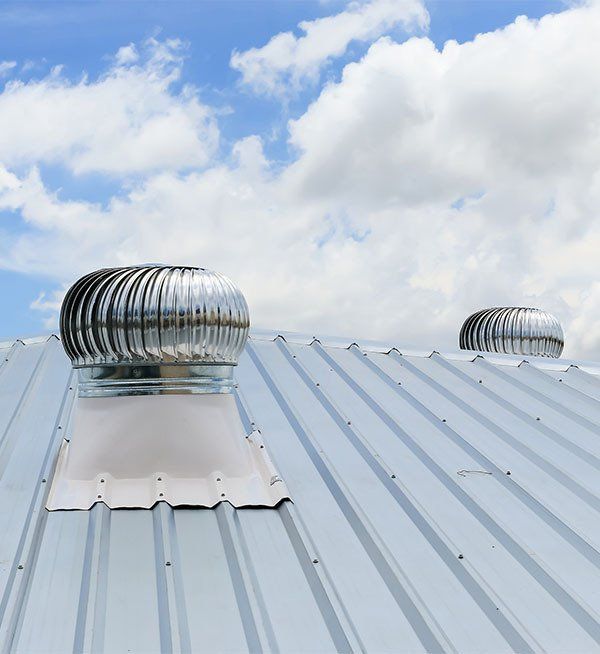 Air Ventilator on Metal Roof  — Whirly Vents in Coffs Harbour, NSW