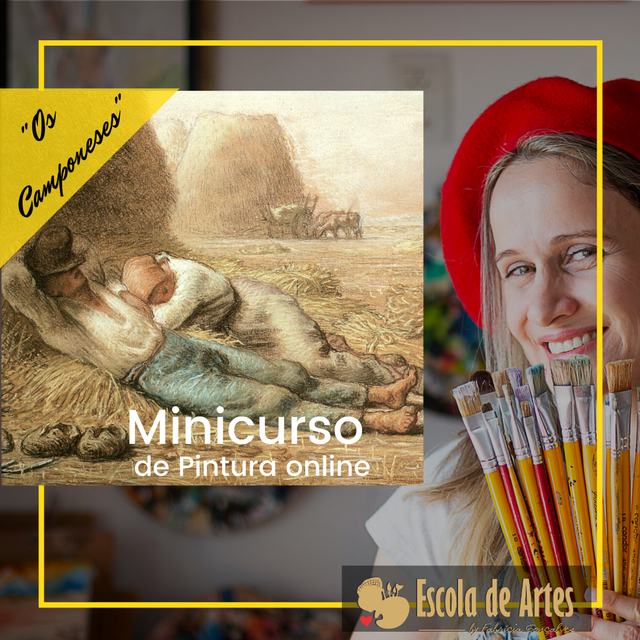 Curso de Desenho e Pintura Guache