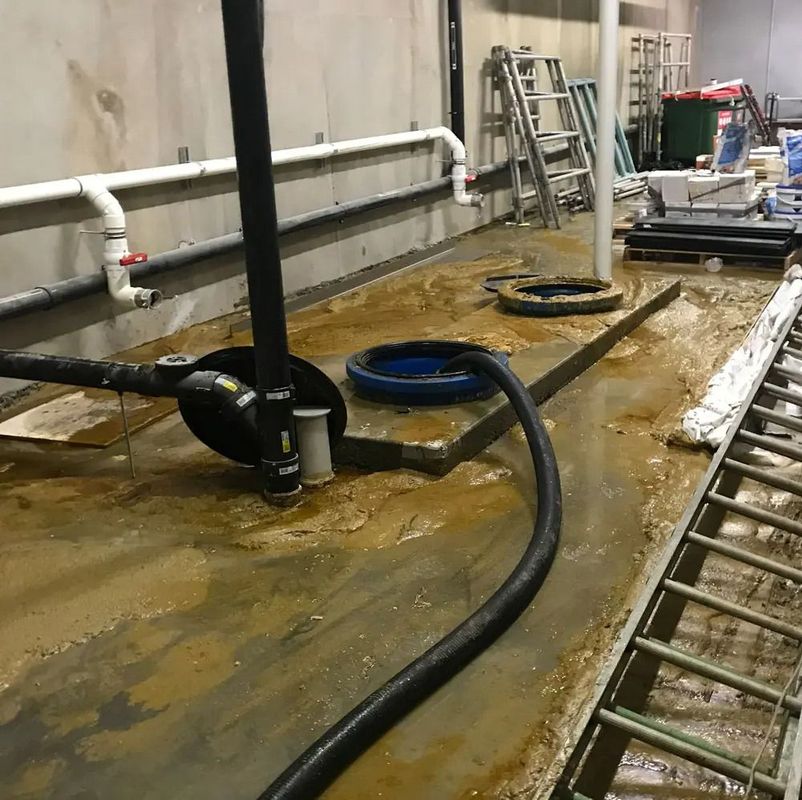 Construction site temporary fencing