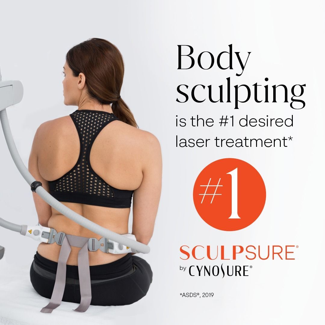 Body sculpting is the # 1 desired laser treatment