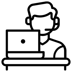 Icona-Al servizio del cliente Icona-Al servizio del cliente