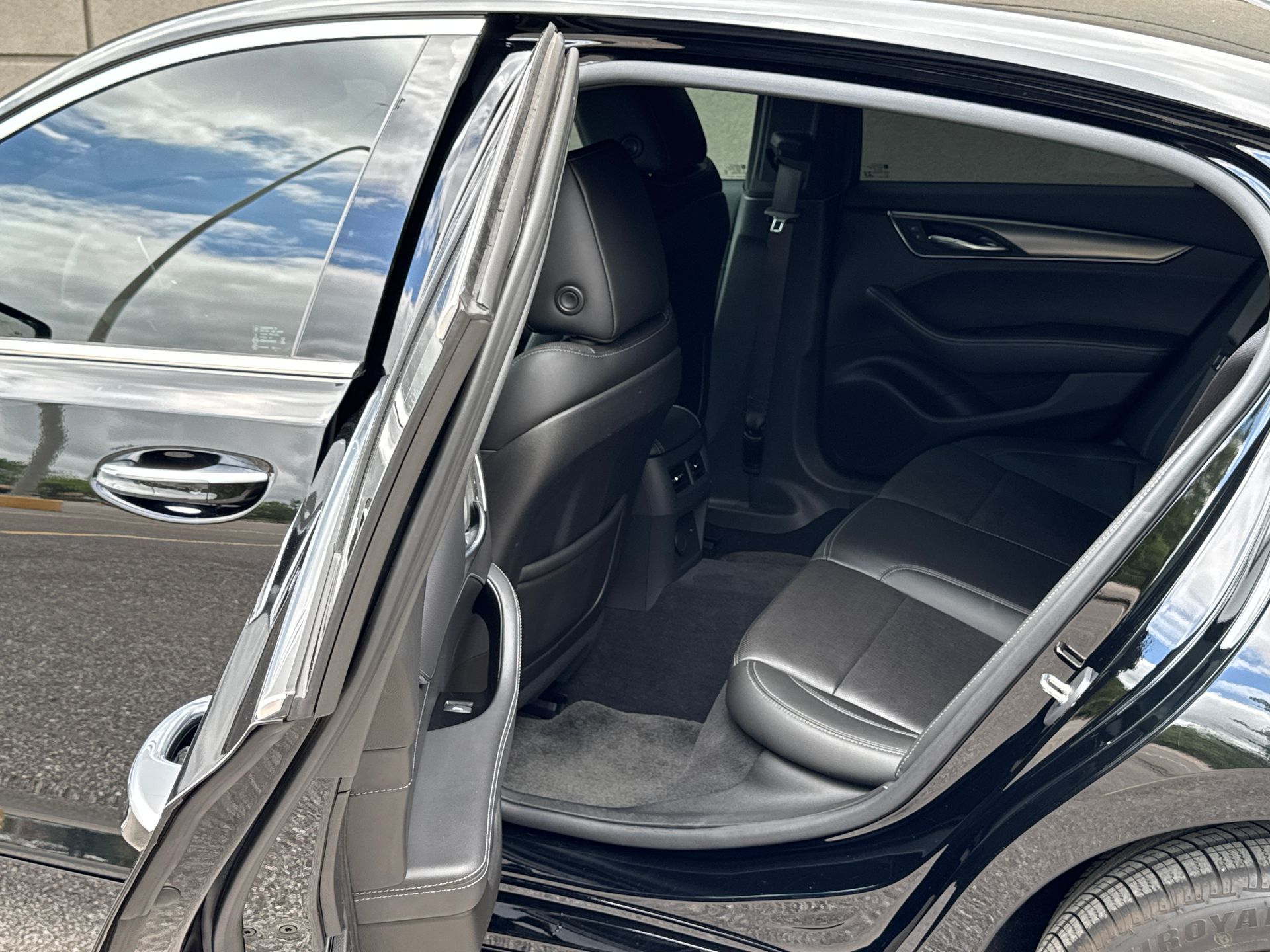 Black Cadillac CT5 STL Executive Transportation