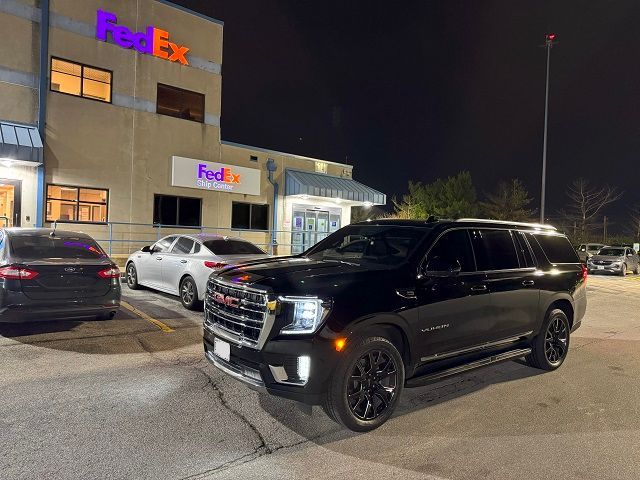Black Yukon with Fedex STL Executive Transportation