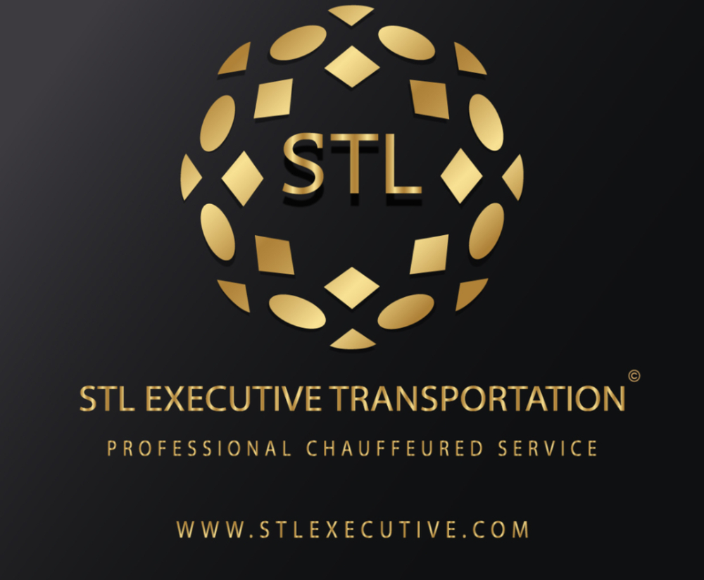 A logo for stl executive transportation professional chauffeured service