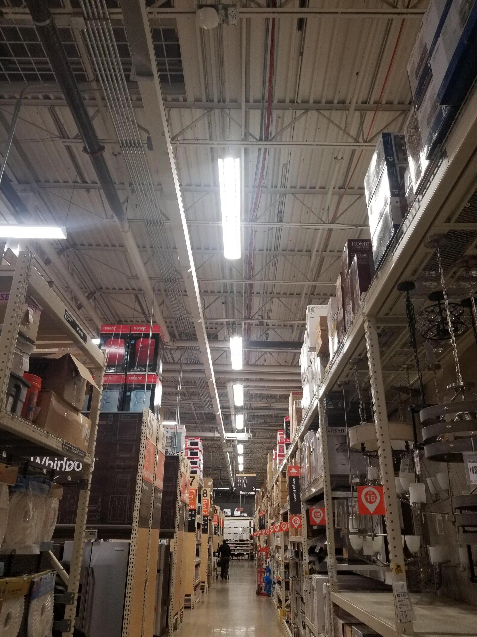 lighting in building