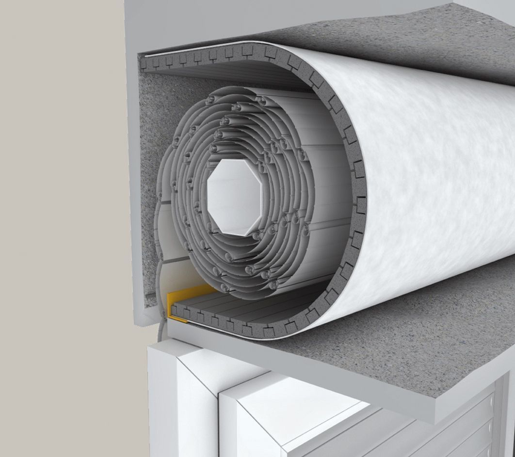 meccanismo di avvolgimento di una tapparella