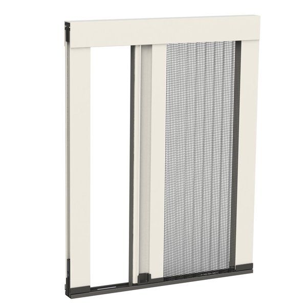 zanzariera installata su una finestra