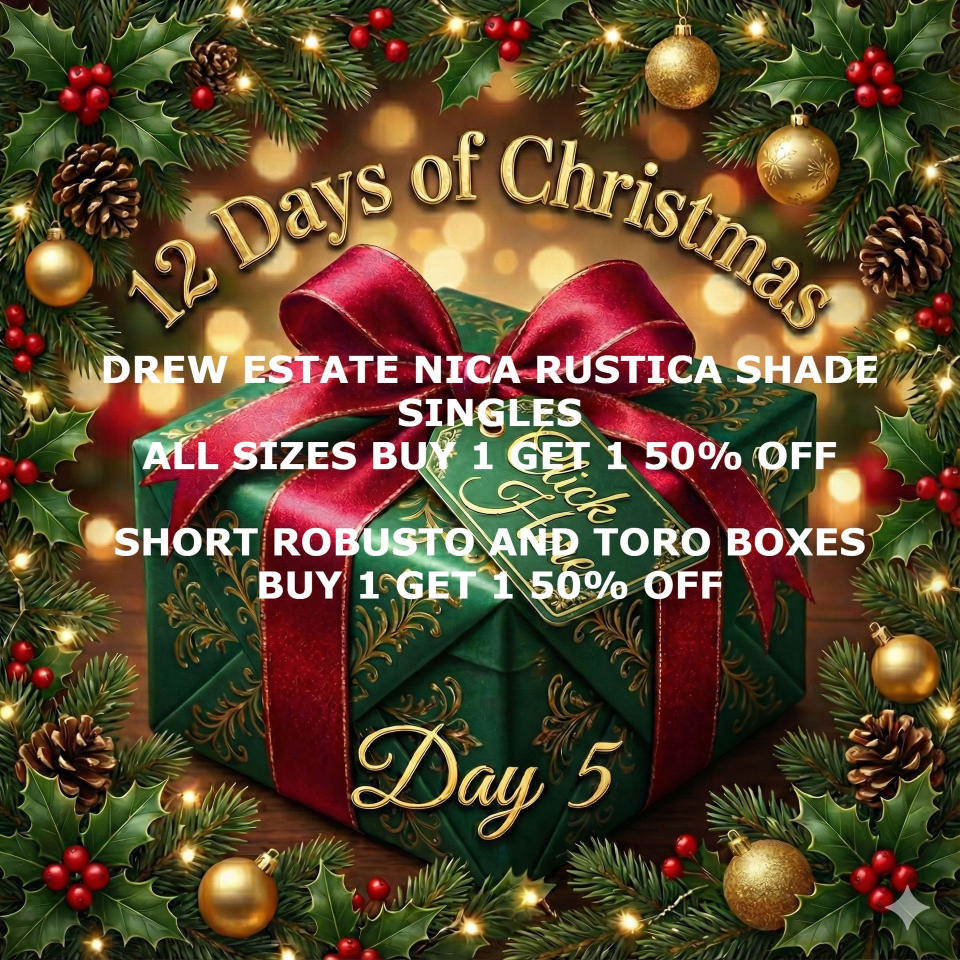 12 Days Of Christmas Copper Canyon Tobacconist Fort Wayne Auburn Columbia City Warsaw