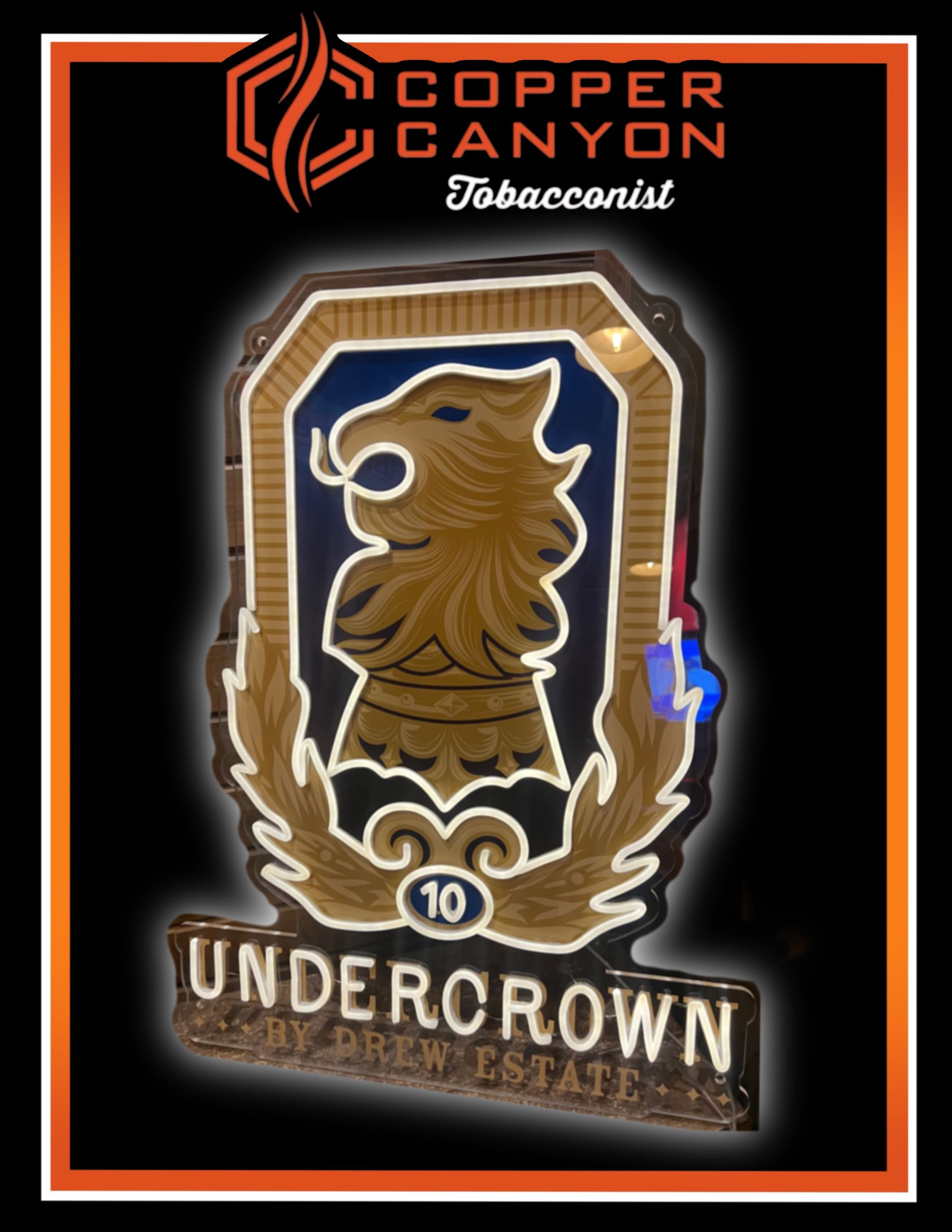 Drew Estate Undercrown LED Sign