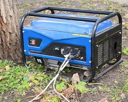 Blue Generator — St. Marys, Ohio — Auglaize Equipment Rental