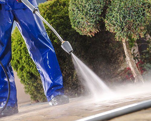 Men Washing Garden Paths — St. Marys, Ohio — Auglaize Equipment Rental