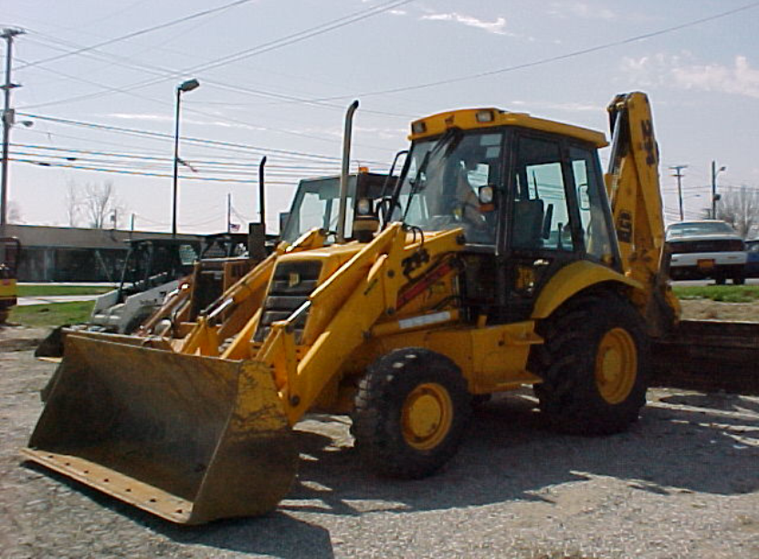 Orange Excavator — St. Marys, Ohio — Auglaize Equipment Rental