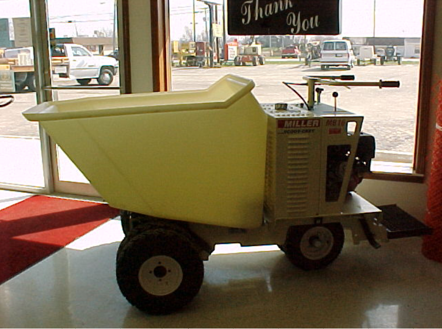Yellow Mini Cart — St. Marys, Ohio — Auglaize Equipment Rental
