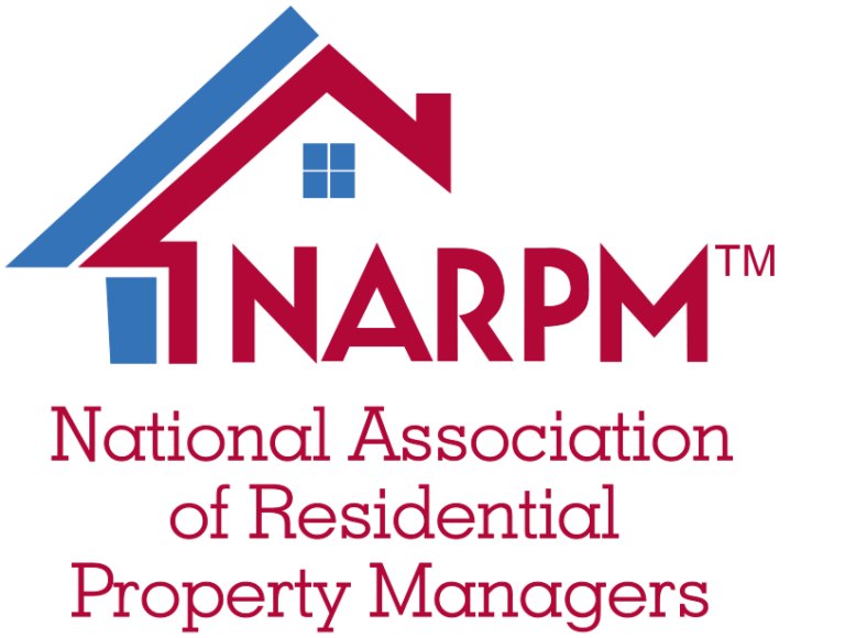 A logo for the national association of residential property managers