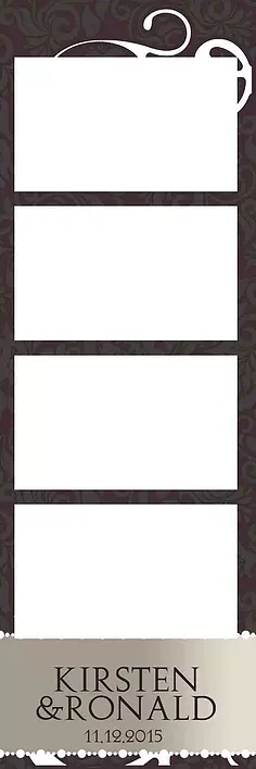 Decorative Black Photo Strip — Chicago, IL — Concept One Photography