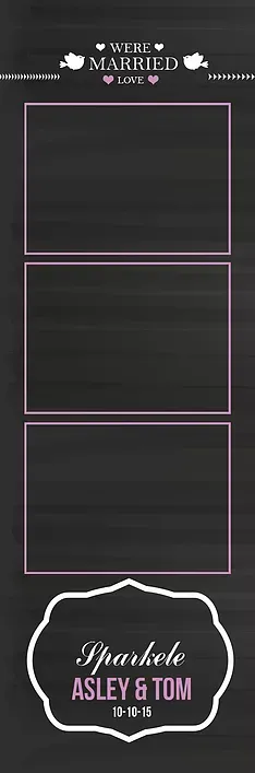 Black and Pink Photo Strip — Chicago, IL — Concept One Photography