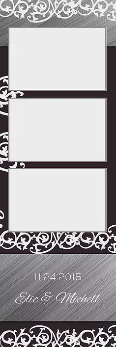 Photo Strip with Decorative Ornate — Chicago, IL — Concept One Photography