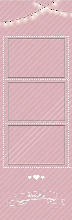 Cute Pink Photo Strip — Chicago, IL — Concept One Photography