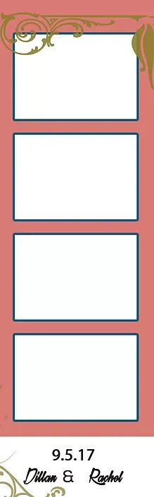 Simple Pink Photo Strip — Chicago, IL — Concept One Photography