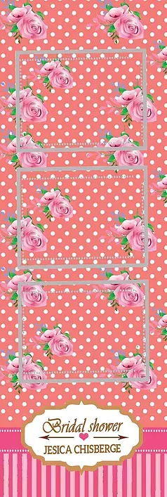 Pink Polka Dots Photo Strip — Chicago, IL — Concept One Photography