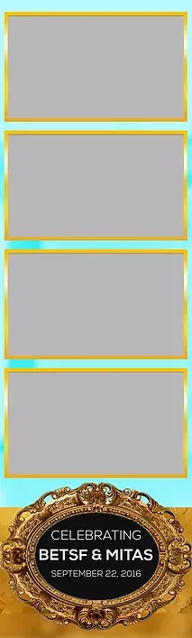 Gold Vintage Photo Strip — Chicago, IL — Concept One Photography