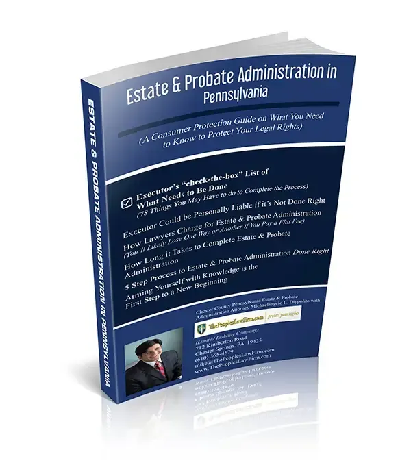 A book about estate and probate administration in pennsylvania