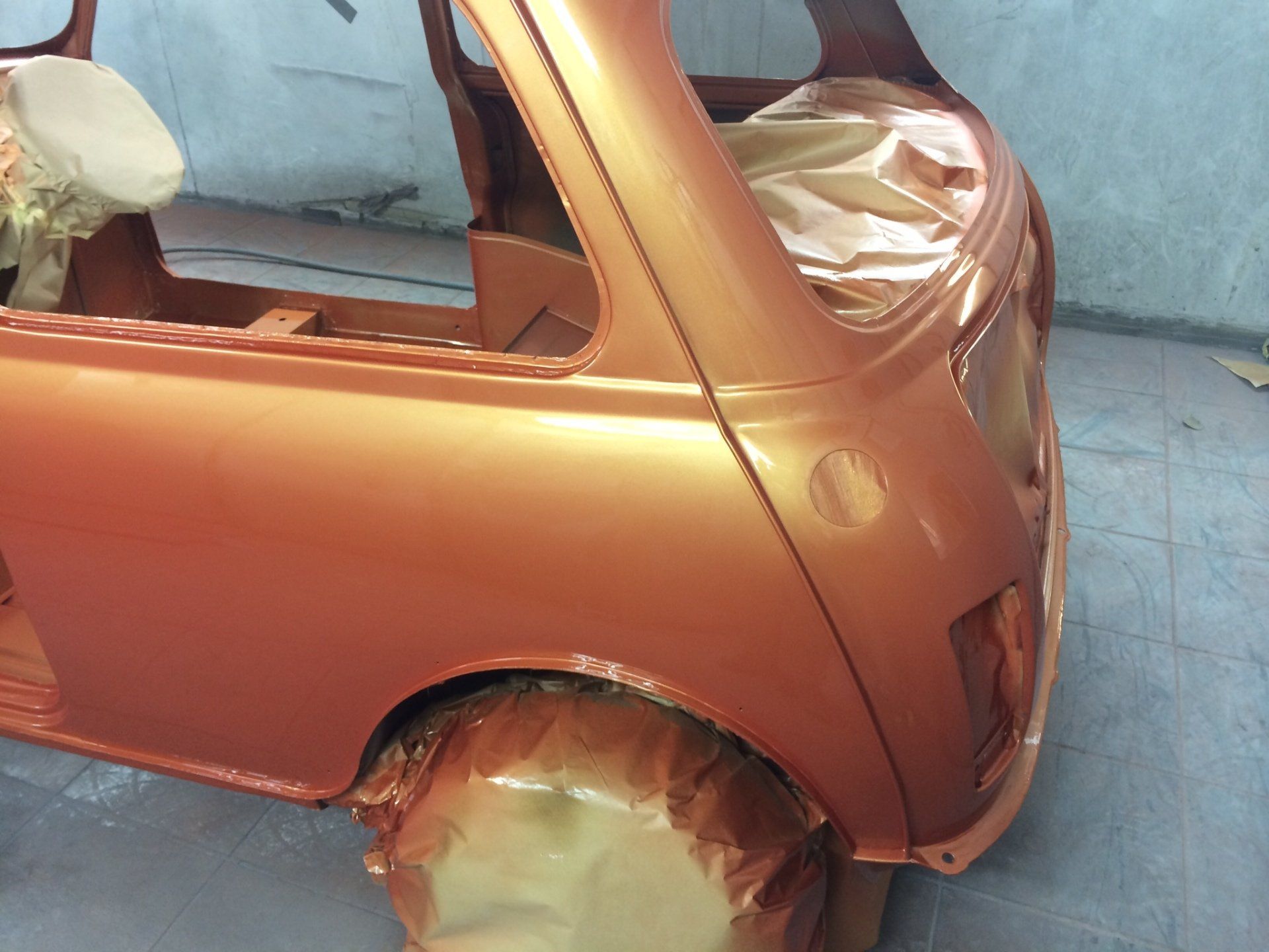 car repainting work