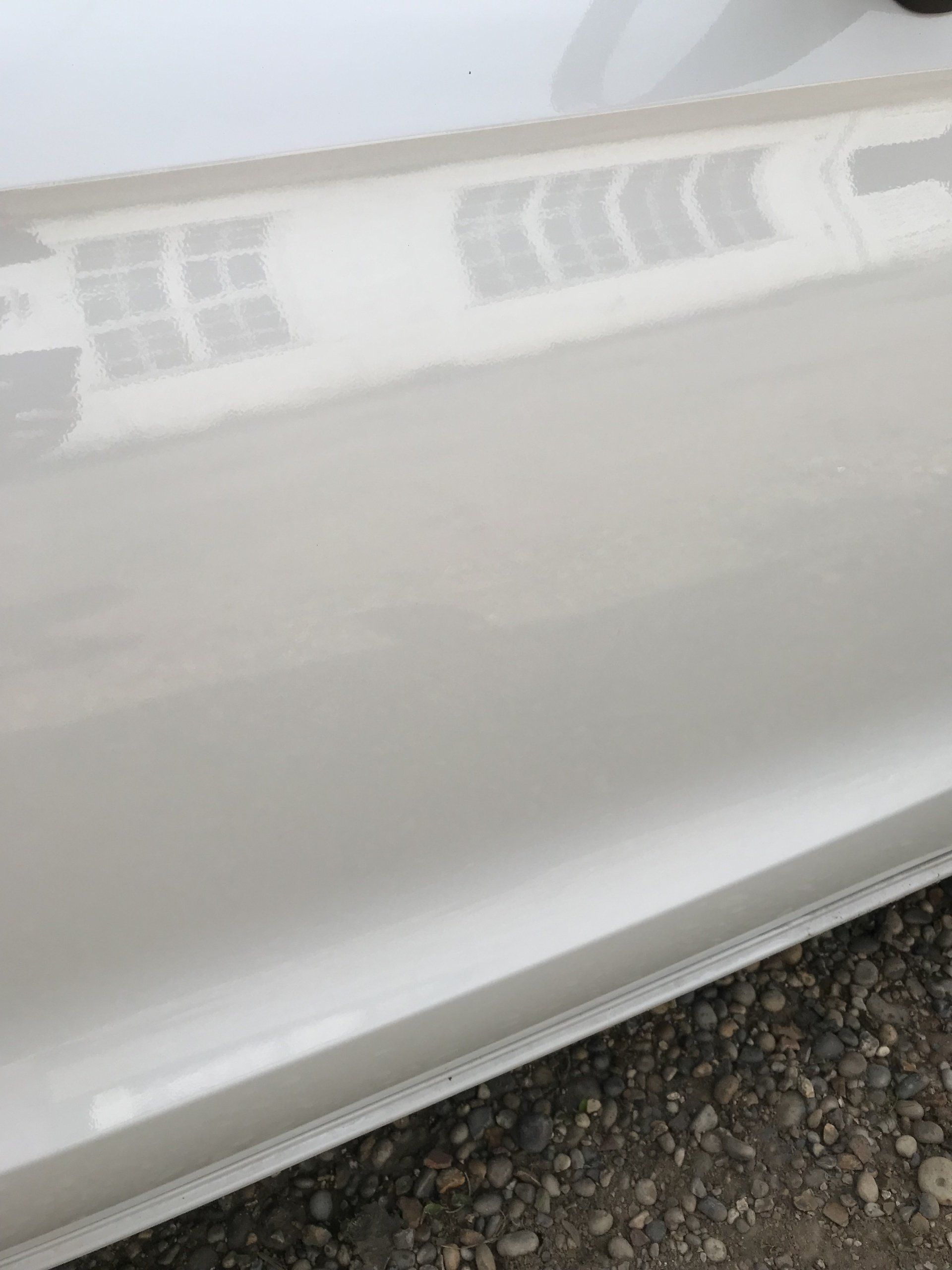 dent removal from a car door