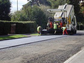 Road work - Cumbria - D Tolson & Sons - Tarmac Services
