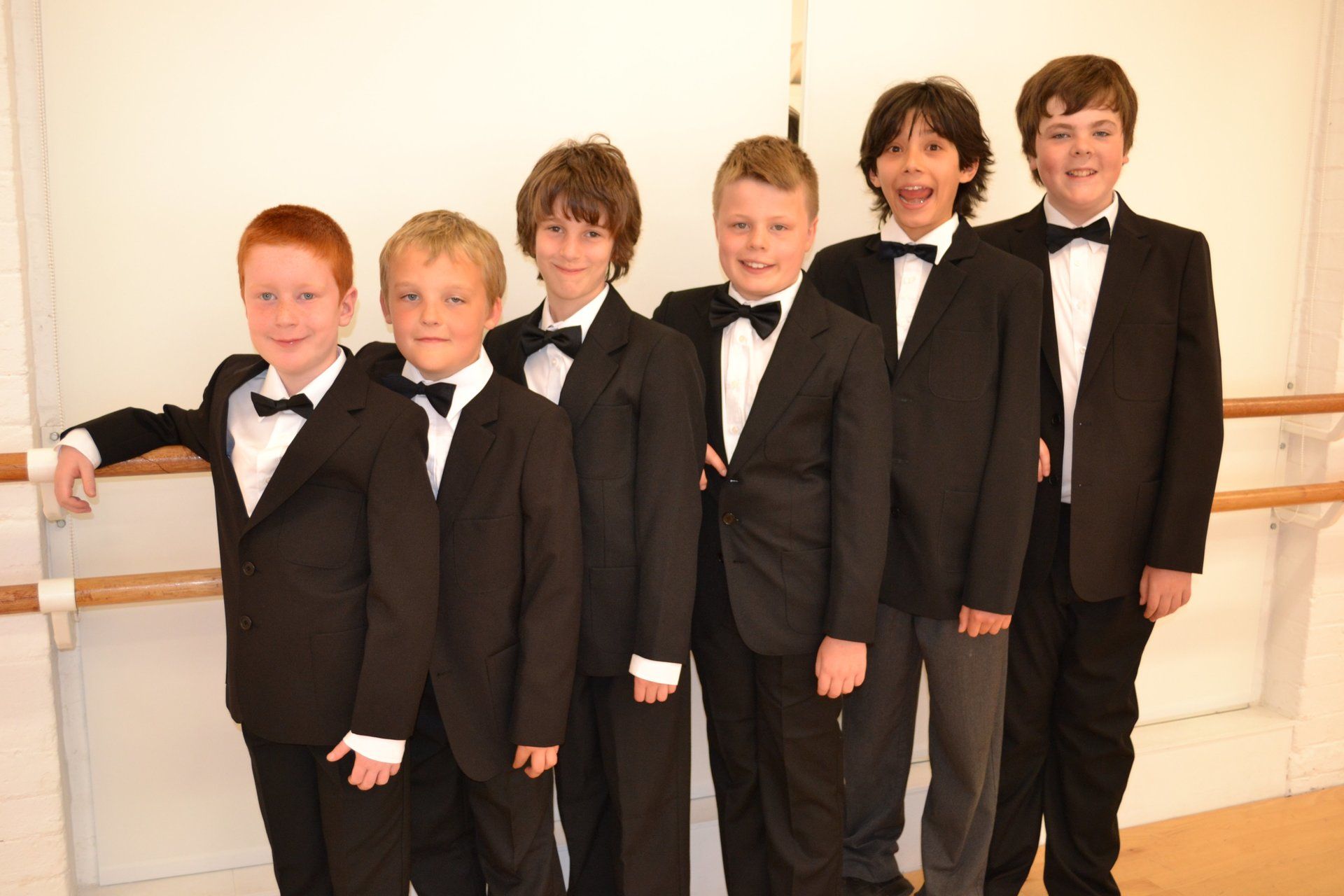 Street Dancing Boys in suits