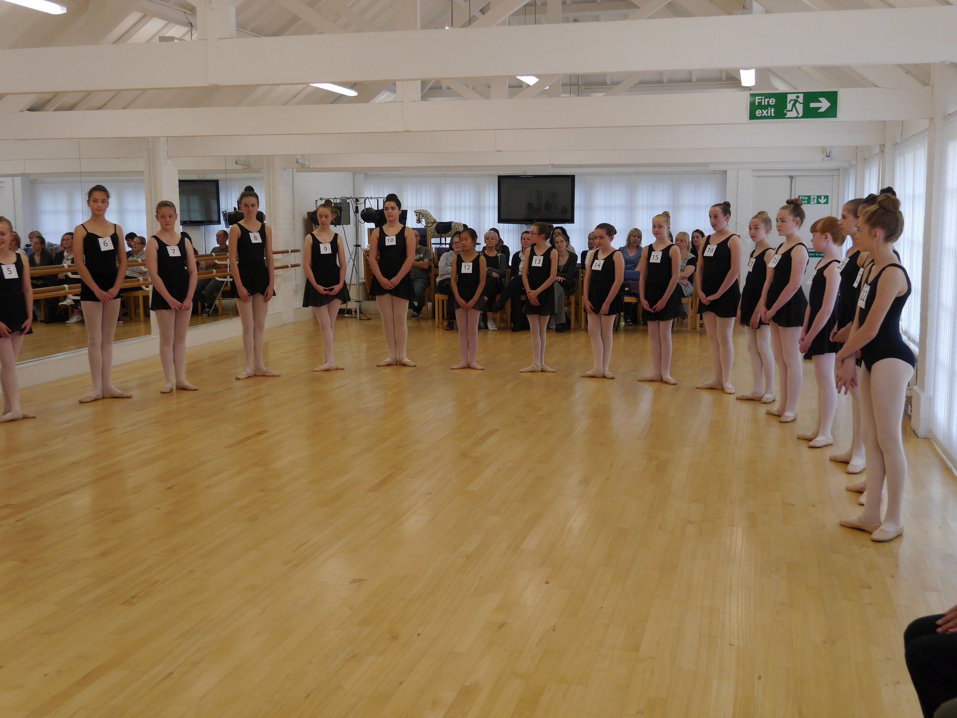 Children on dance floor