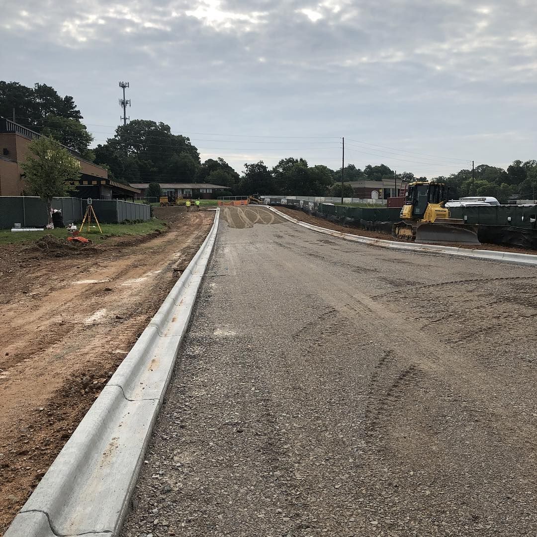 Land Being Graded for Road Works — Birmingham, AL — Southeastern Sealcoating, Inc.