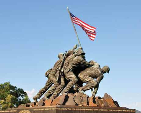 Marine Corps Memorial Statue - Military Criminal and Administrative Lawyers in Jacksonville, NC