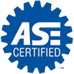 ASE Certified Logo - Satch Works Auto Repair
