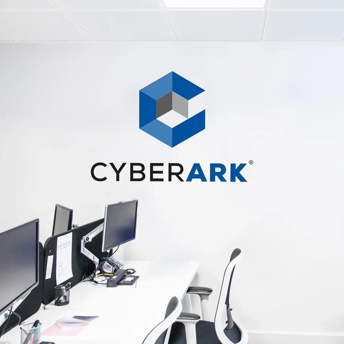 Printed Logo Wall Stickers - Cut to shape with no background