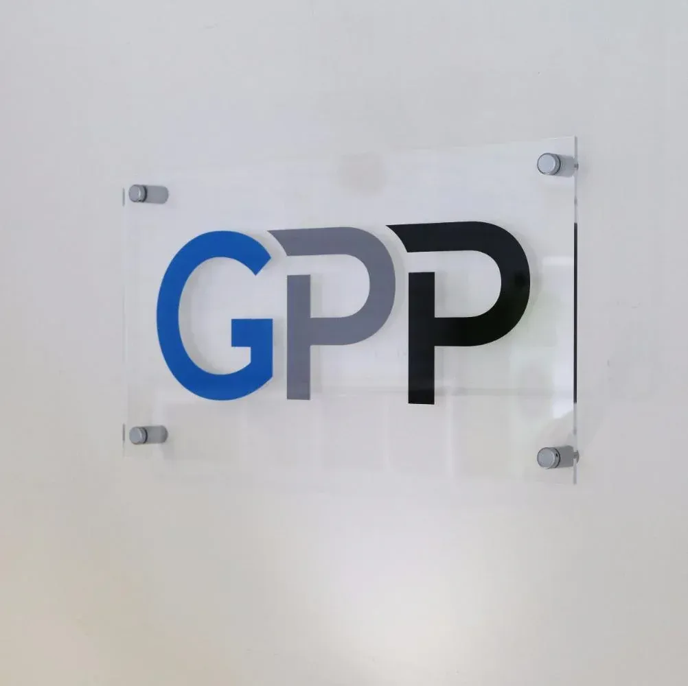 Acrylic Panel Logo Sign