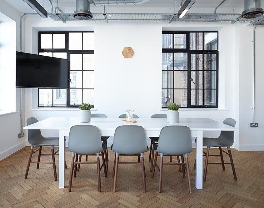 Creative studio meeting room