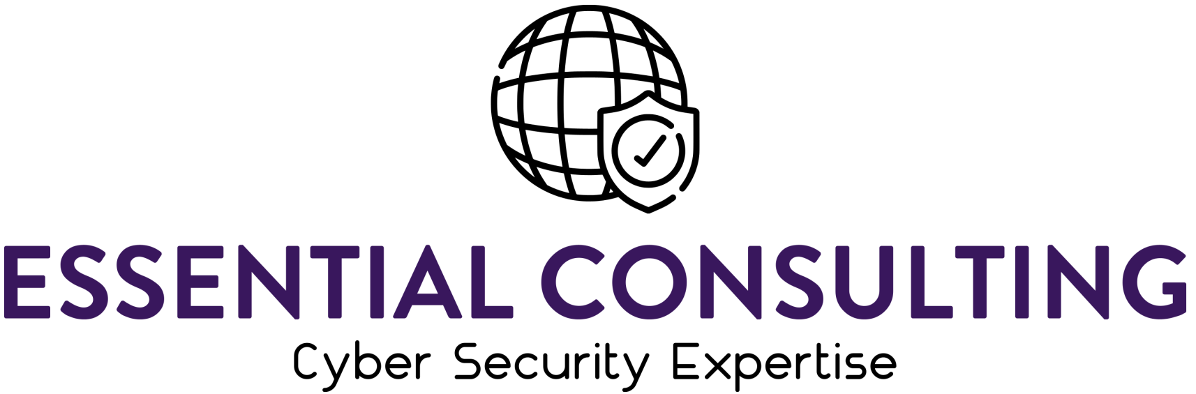 a logo for essential consulting , a cyber security expertise company .