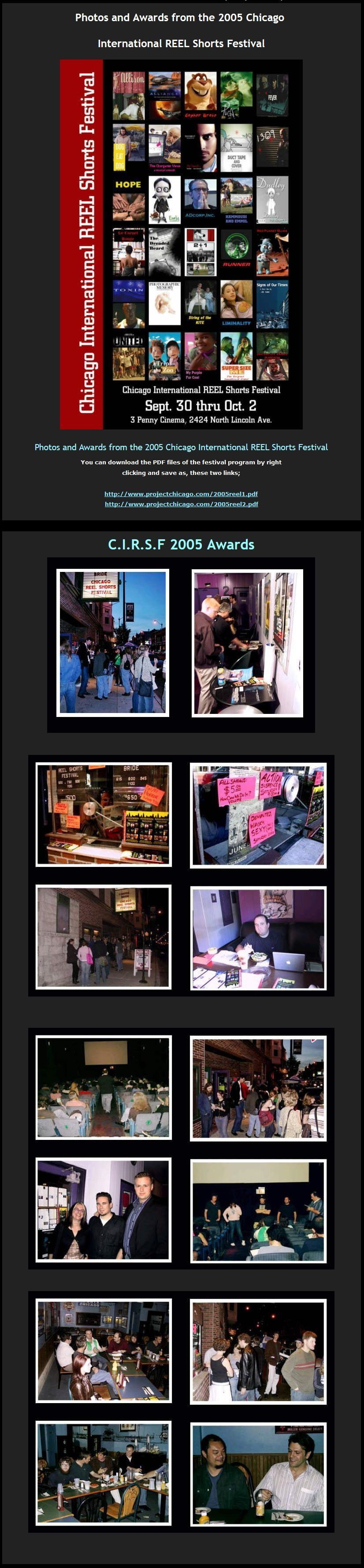 A website with a lot of pictures on it